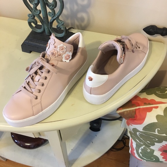 michael kors mindy floral sneakers